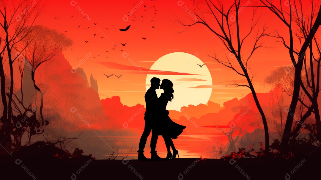 Dia Internacional do Beijo, 6 de julho IA generativa.