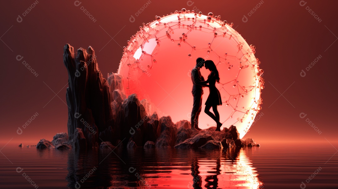 Dia Internacional do Beijo, 6 de julho IA generativa.