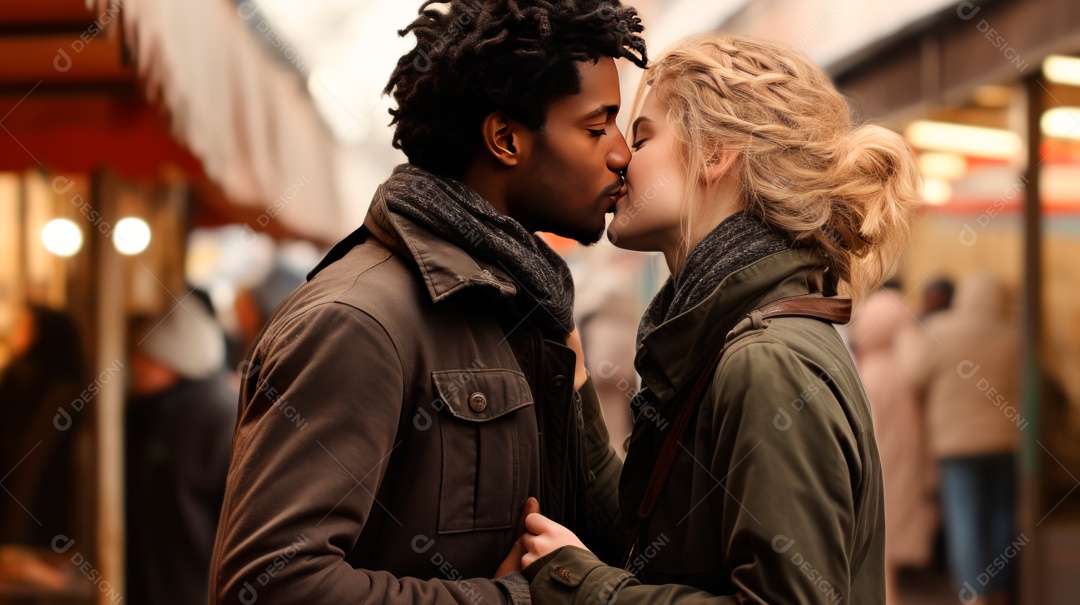 Dia Internacional do Beijo, 6 de julho IA generativa.