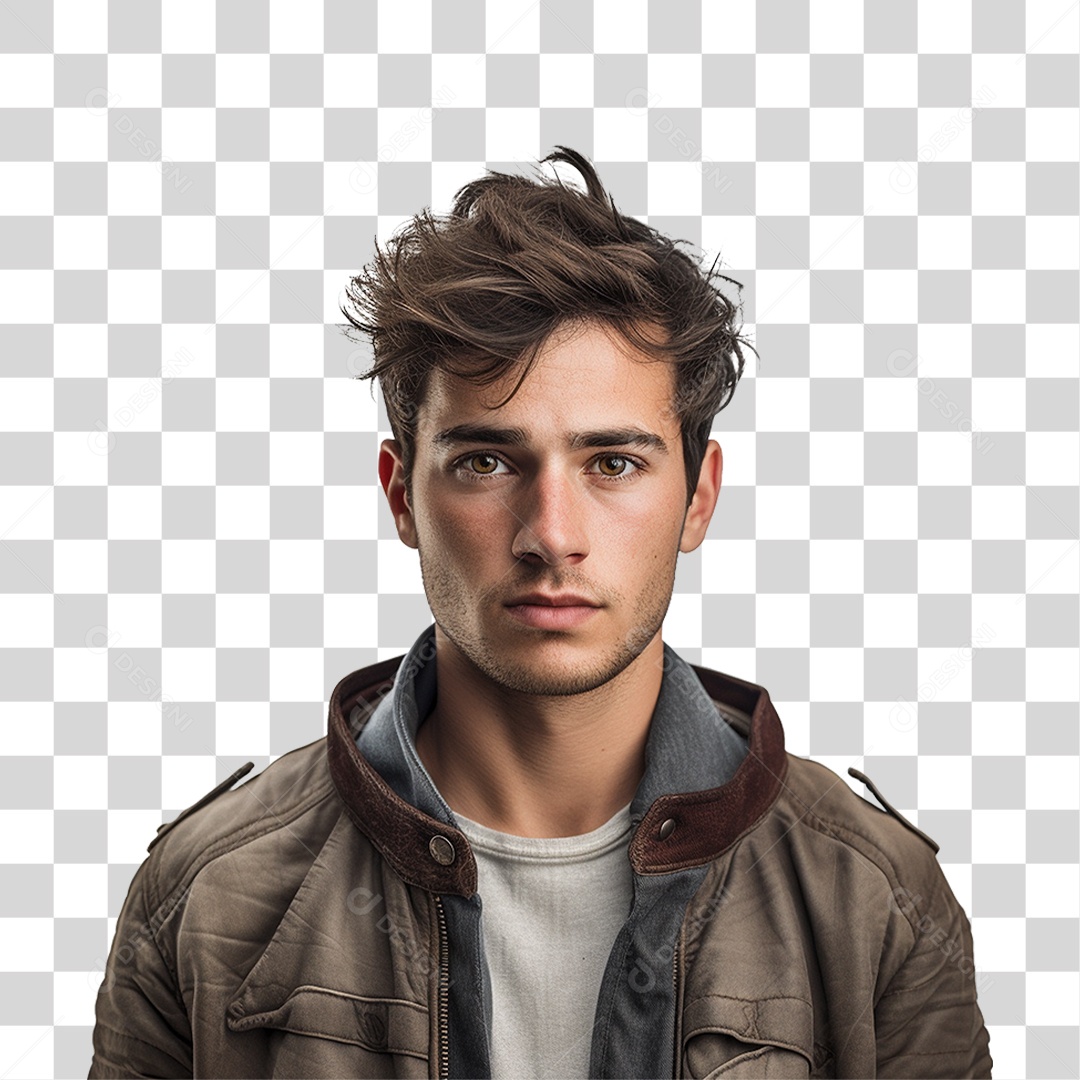 Homem Estiloso Roupas Modas PNG Transparente