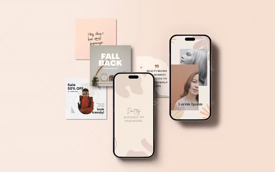 Mockup Celular Ofertas PSD Editável