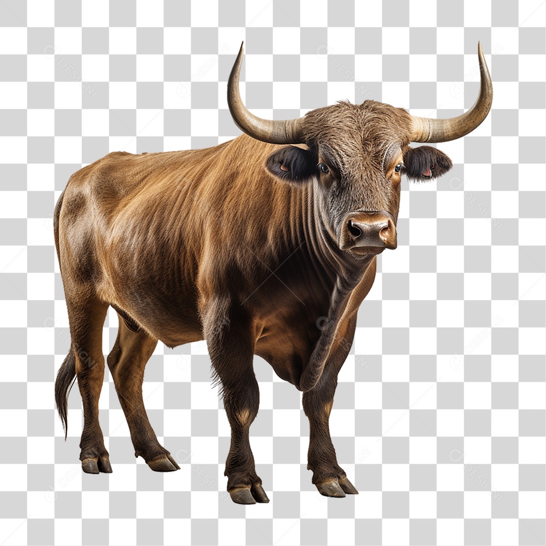 Touro Animal PNG Transparente