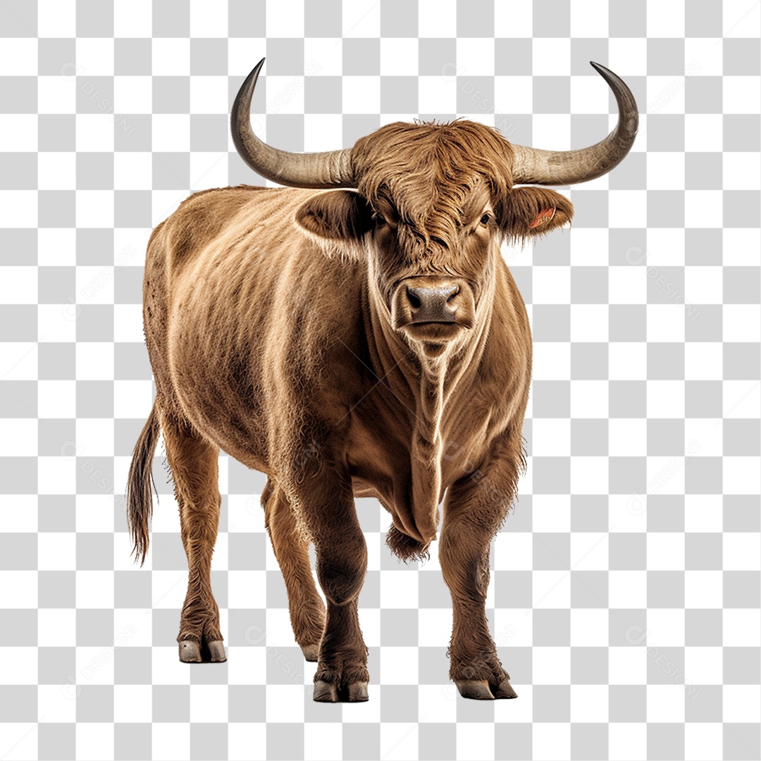 Touro Animal PNG Transparente