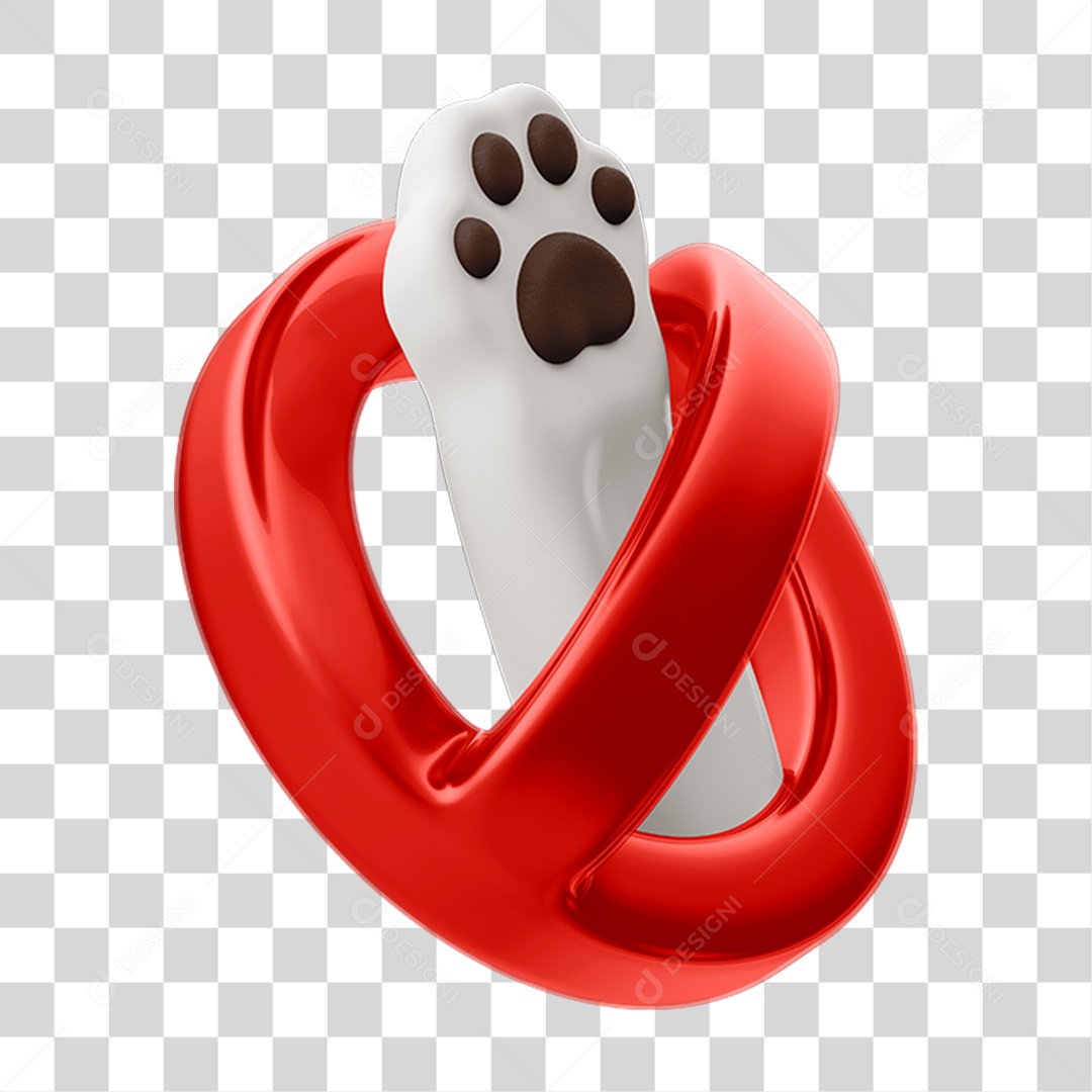 Placa de Pet Não Permitido no Local PNG Transparente