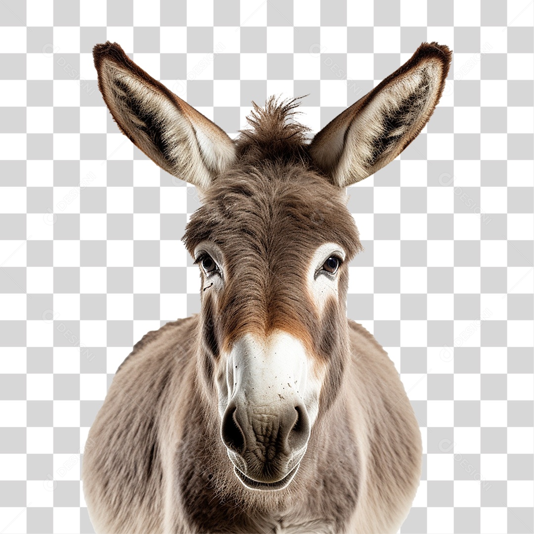 Animal Asno PNG Transparente