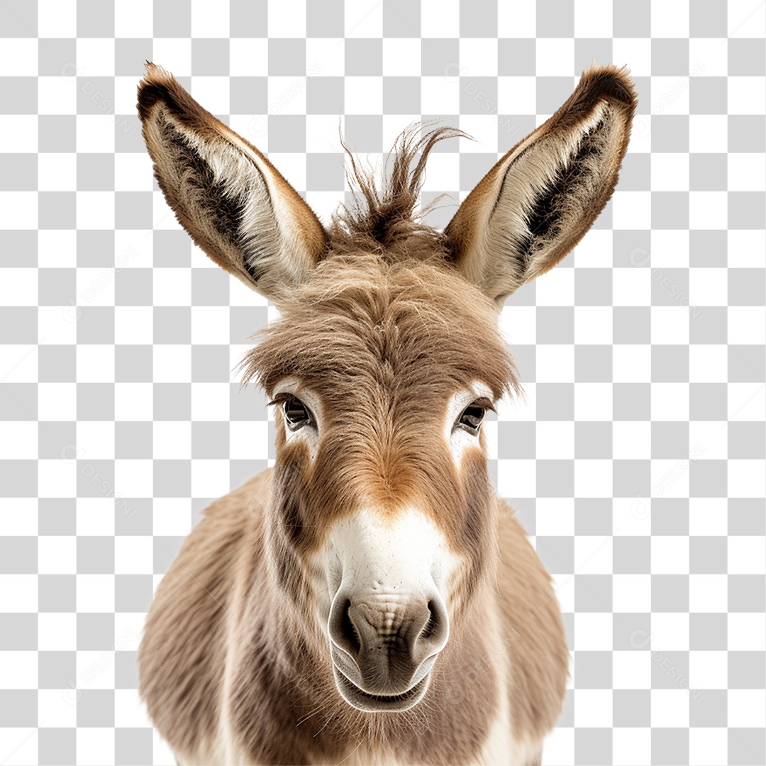 Animal Asno PNG Transparente