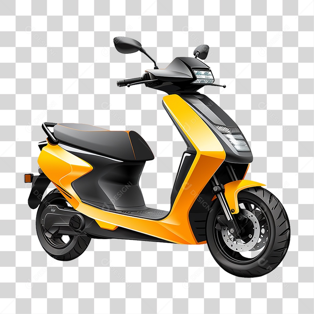 Lambreta Scooter PNG Transparente