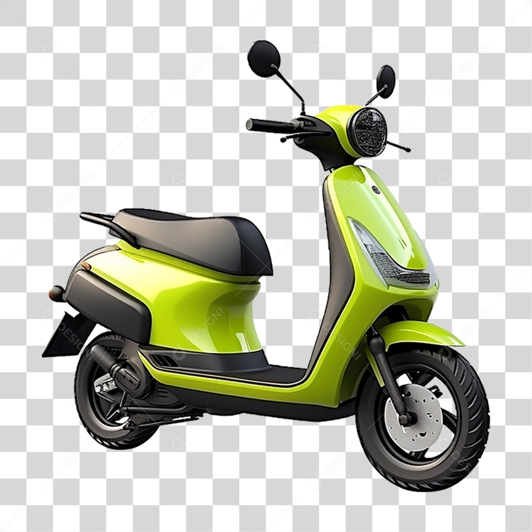 Lambreta Scooter PNG Transparente