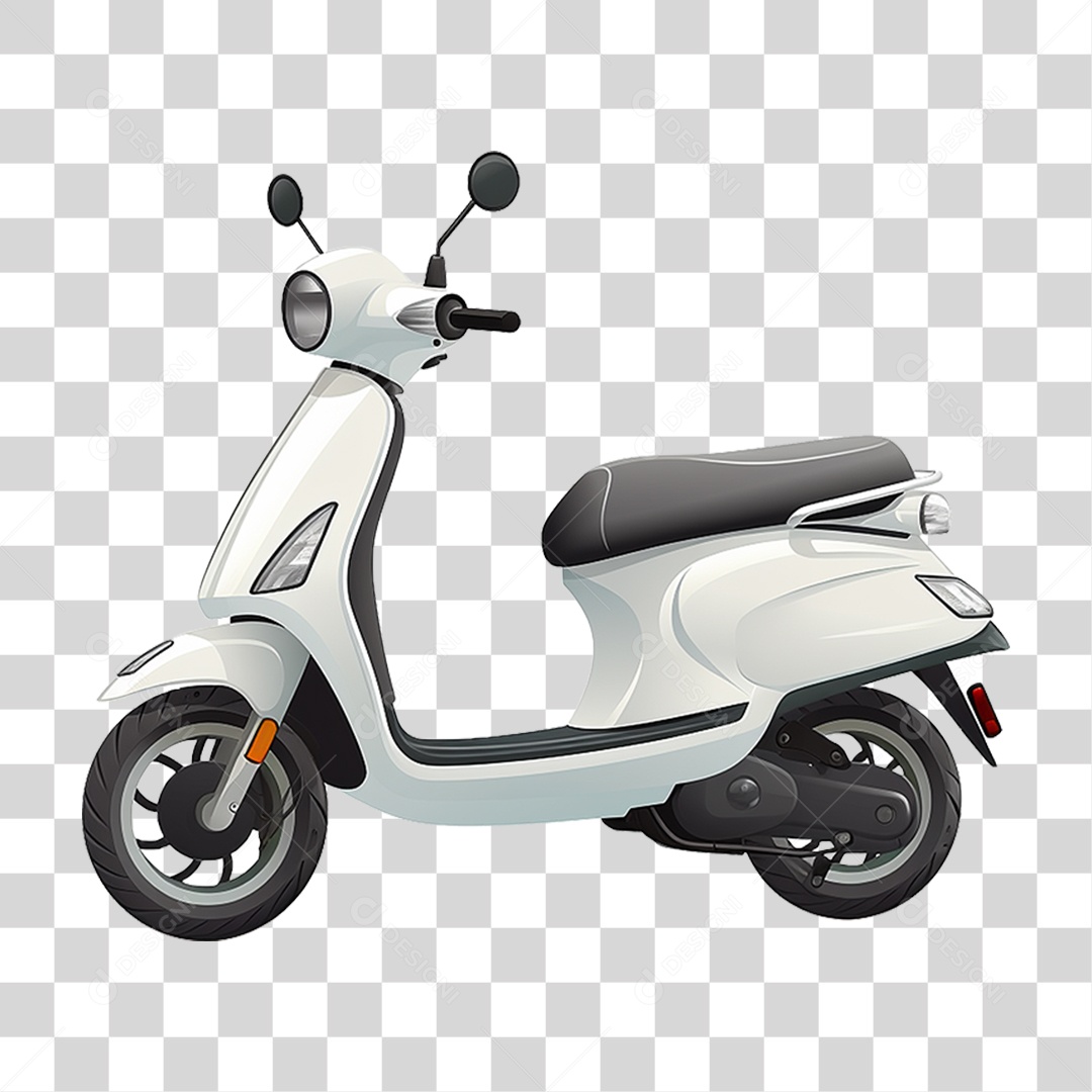 Lambreta Scooter PNG Transparente