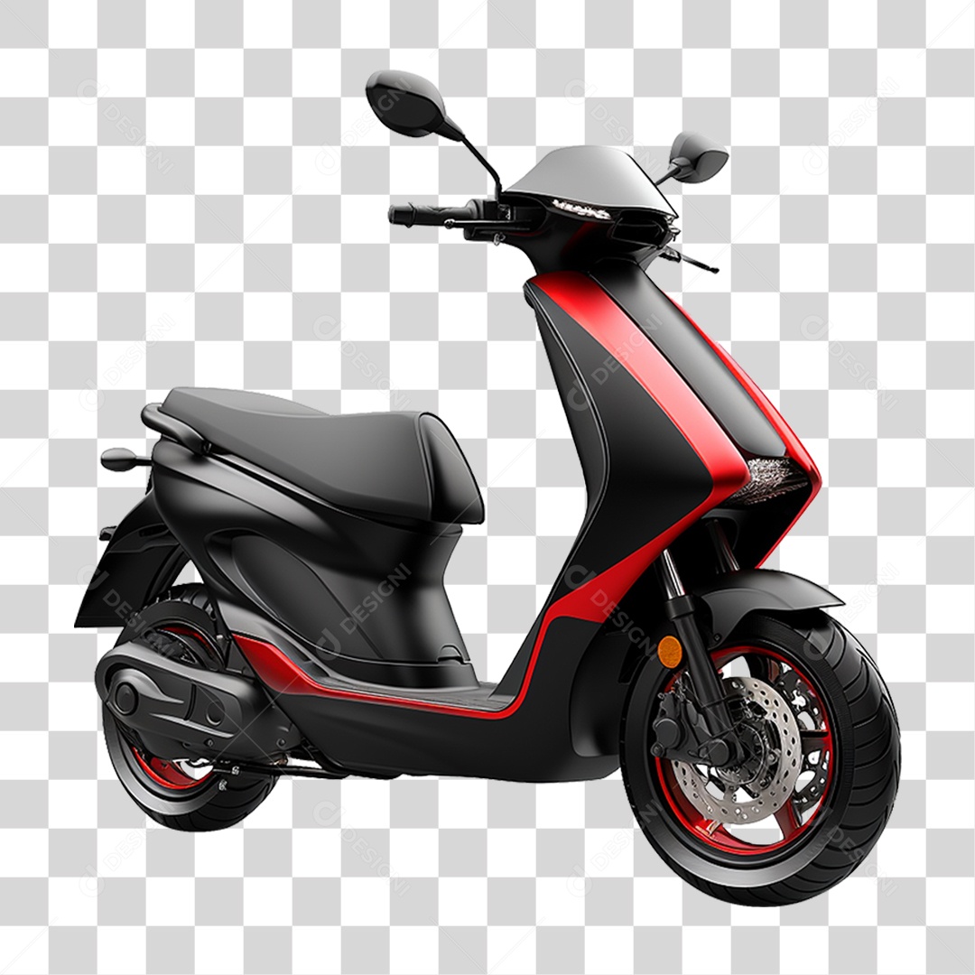 Lambreta Scooter PNG Transparente