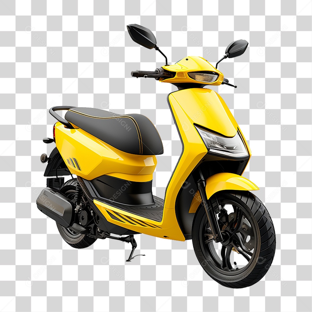 Lambreta Scooter PNG Transparente
