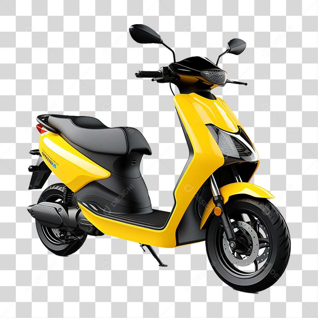 Lambreta Scooter PNG Transparente