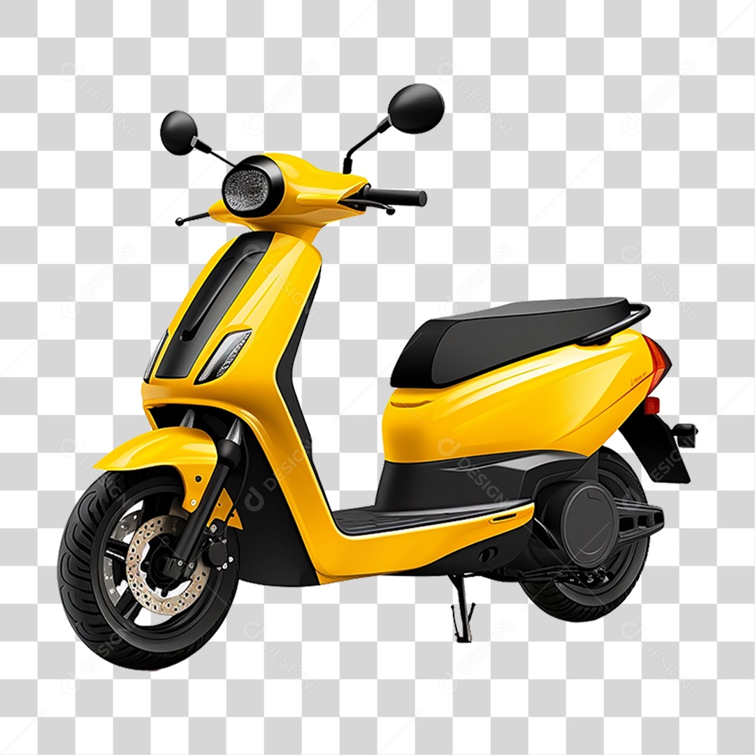 Lambreta Scooter PNG Transparente