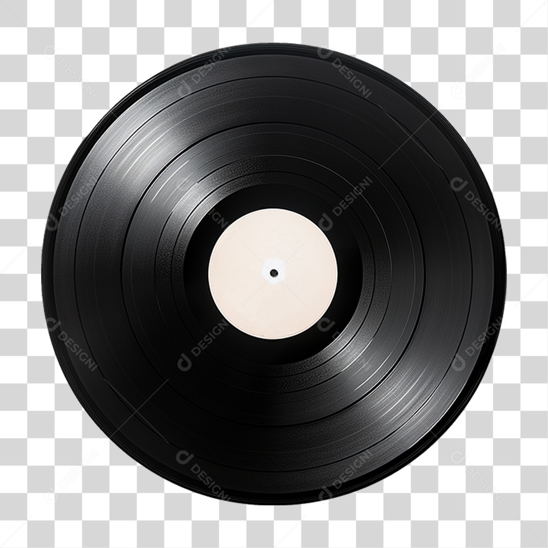 Disco Vinil PNG Transparente