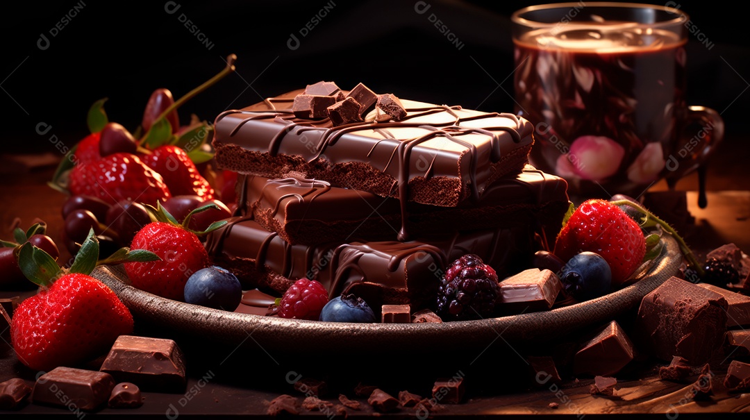 Dia Mundial do Chocolate, 07 de julho IA generativa.