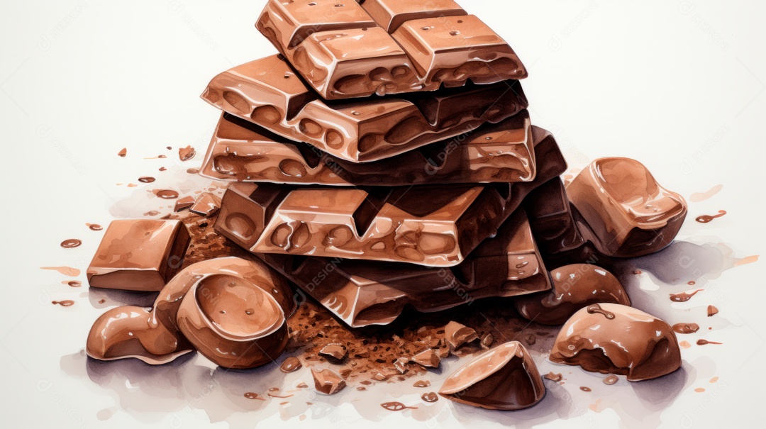 Dia Mundial do Chocolate, 07 de julho IA generativa.