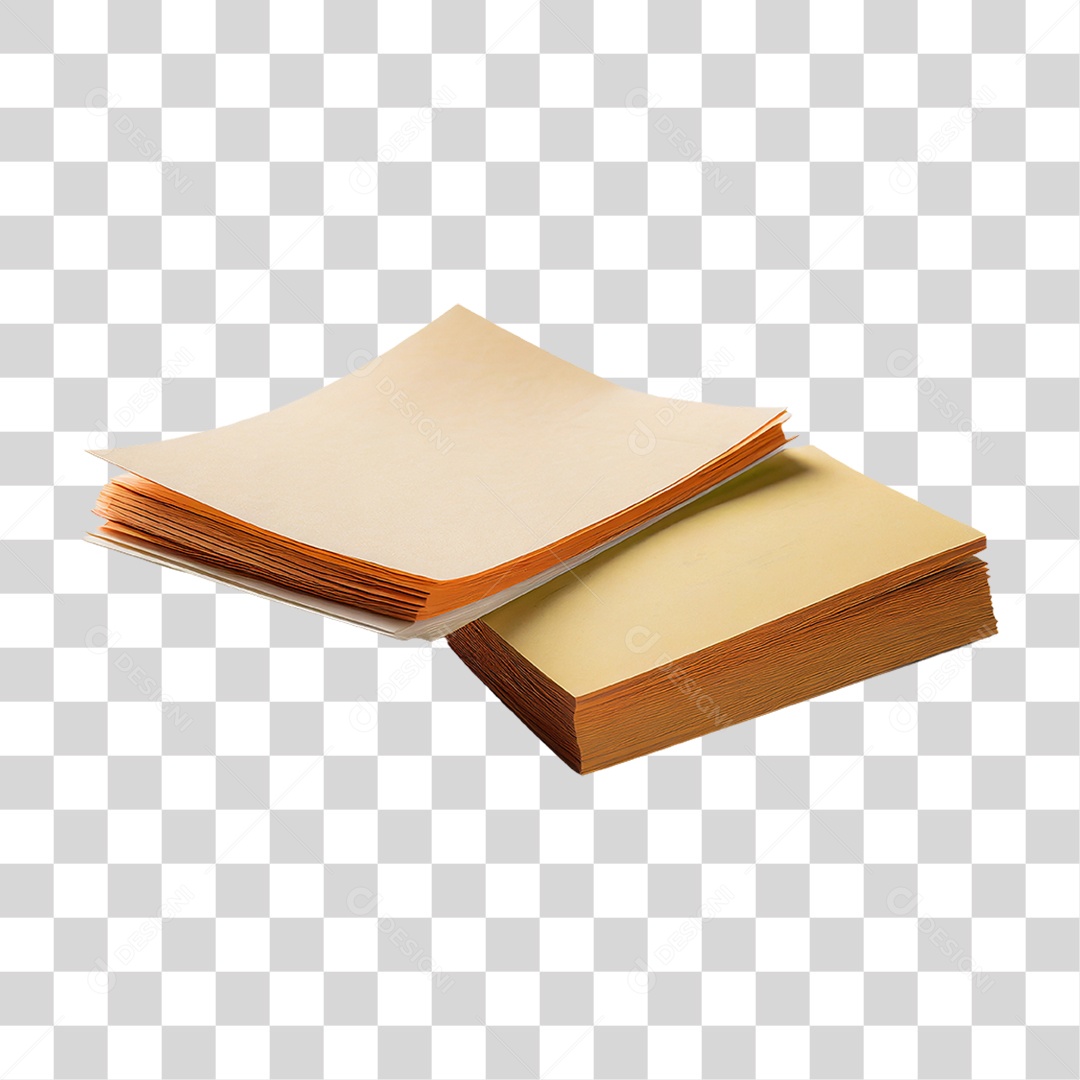 Pilha de Papel PNG Transparente