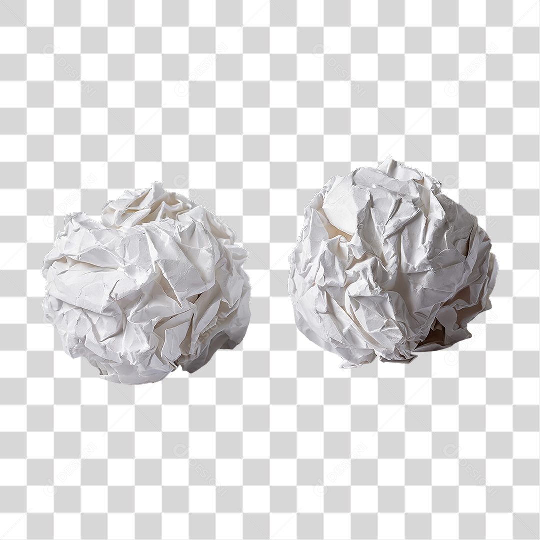 Papel Amassado PNG Transparente