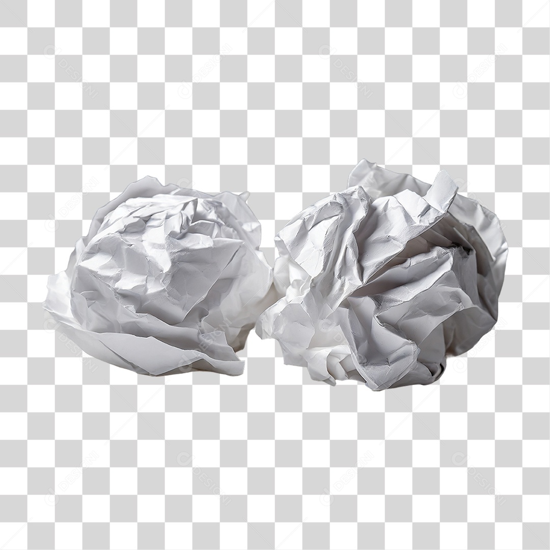 Papel Amassado PNG Transparente
