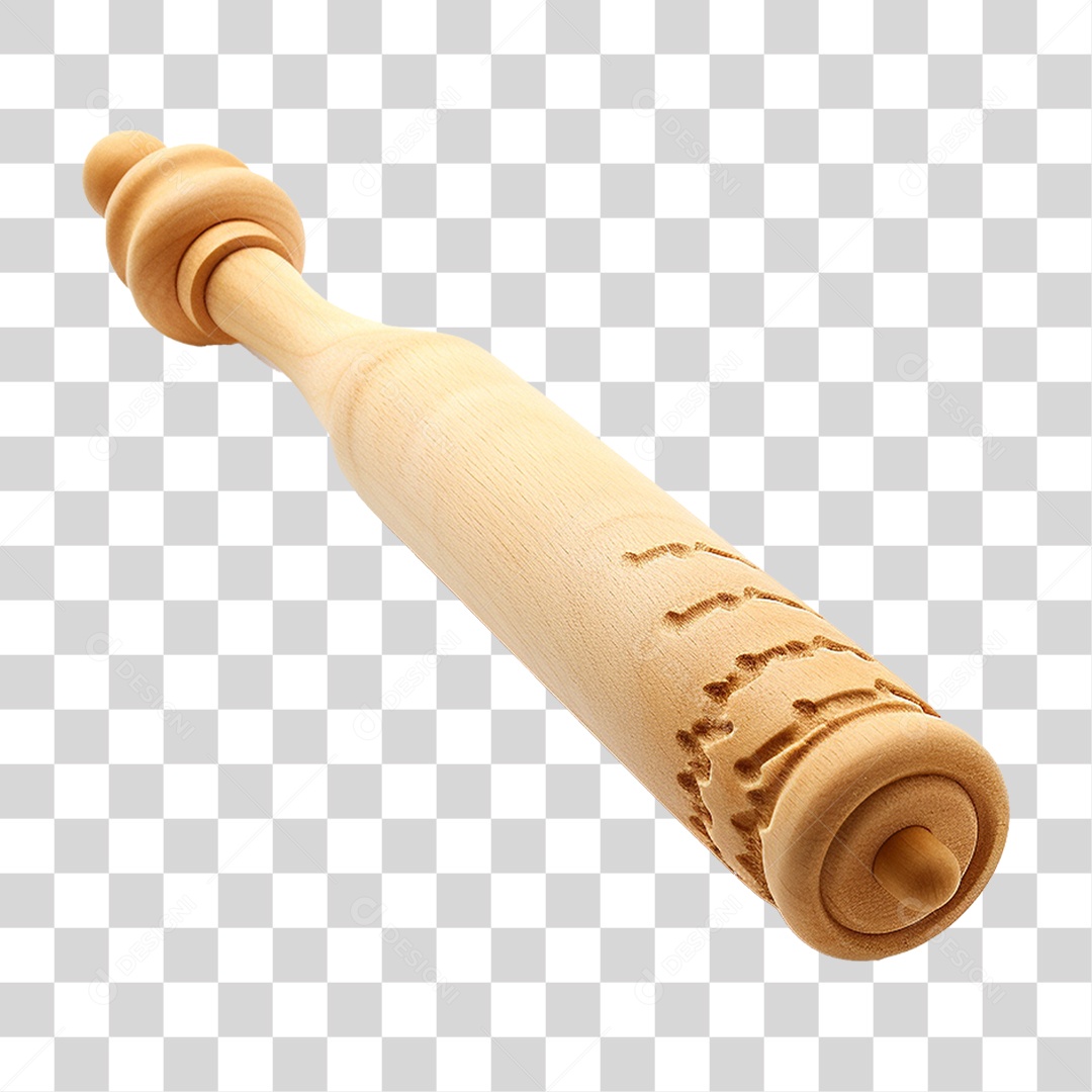 Rolo de Madeira PNG Transparente