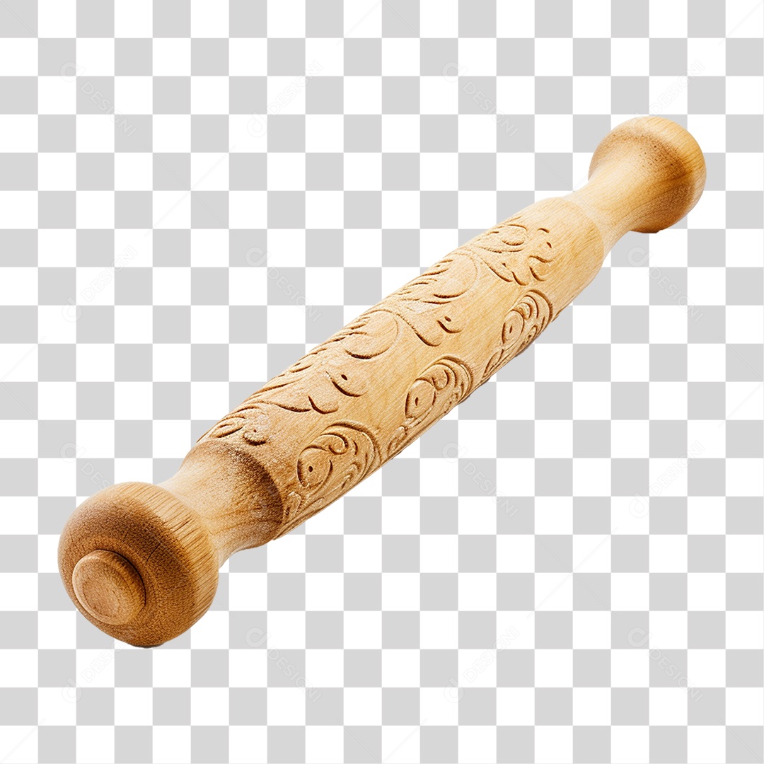 Rolo de Madeira PNG Transparente
