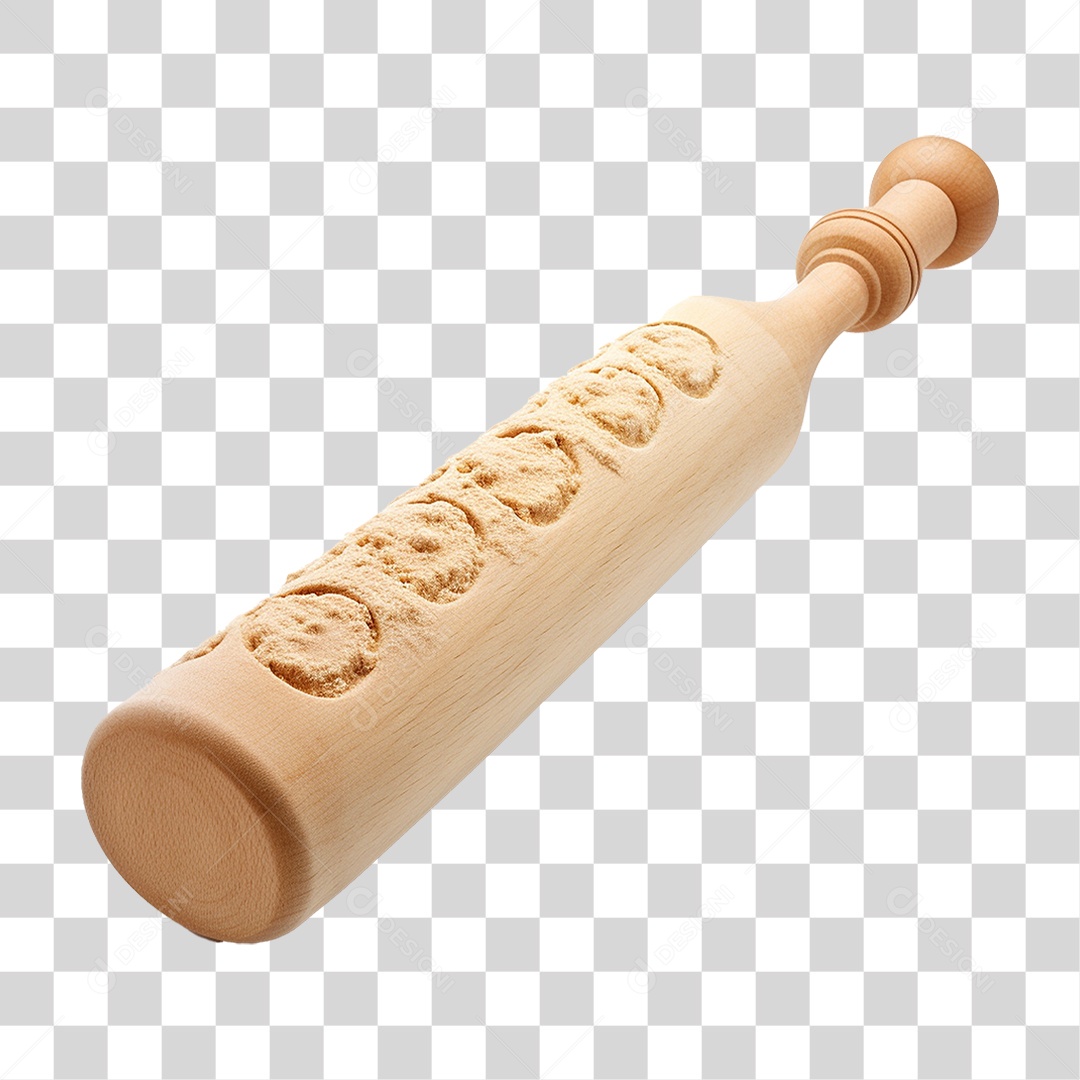 Rolo de Madeira PNG Transparente