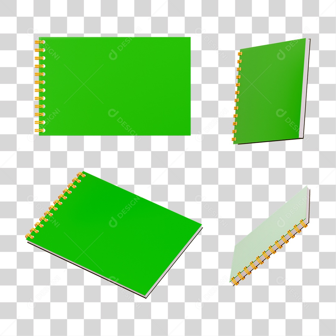 Caderno Agenda PNG Transparente