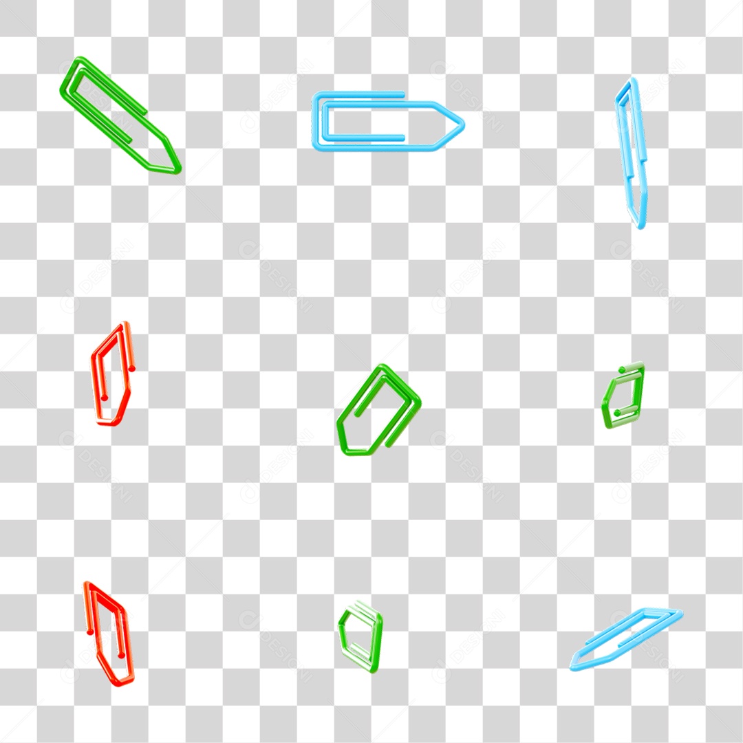 Clips Escolas Objetos PNG Transparente