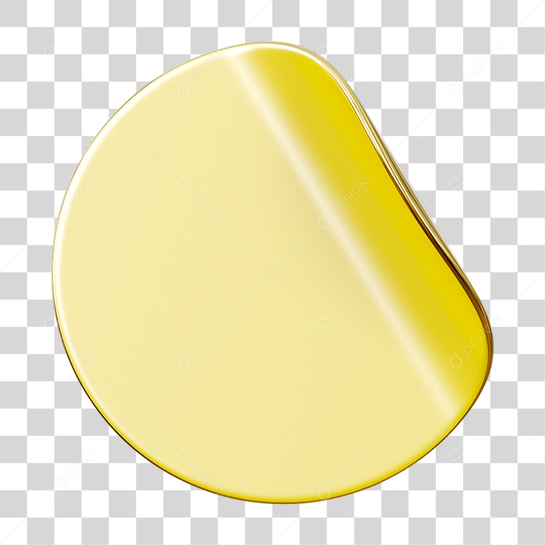 Adesivo Plástico Redondo PNG Transparente