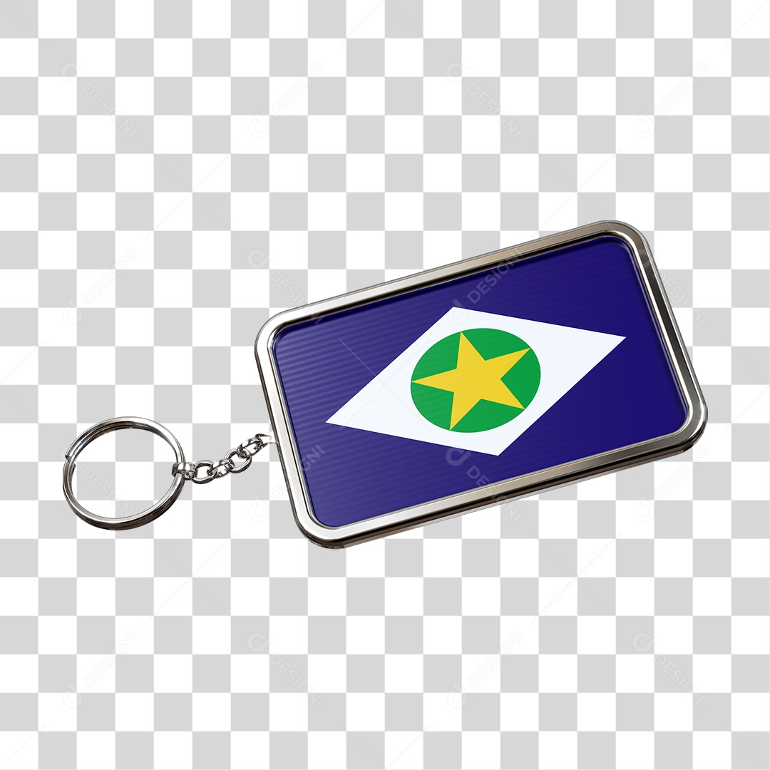 Chaveiro Bandeira PNG Transparente