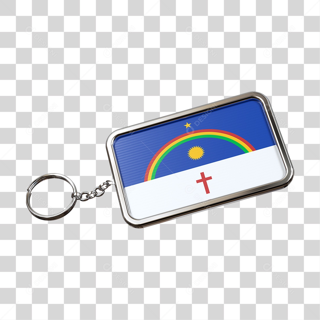 Chaveiro Bandeira PNG Transparente