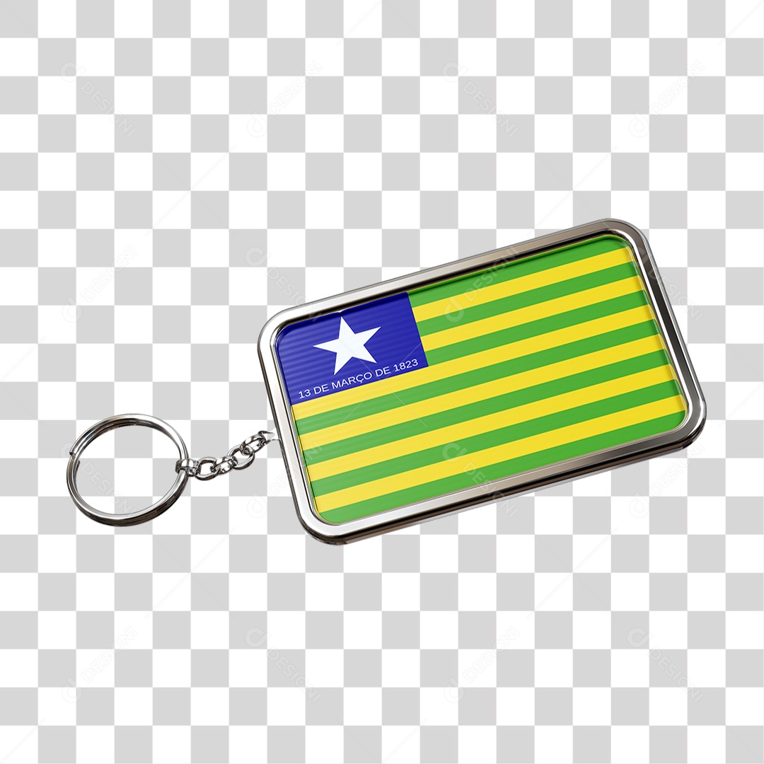 Chaveiro Bandeira PNG Transparente