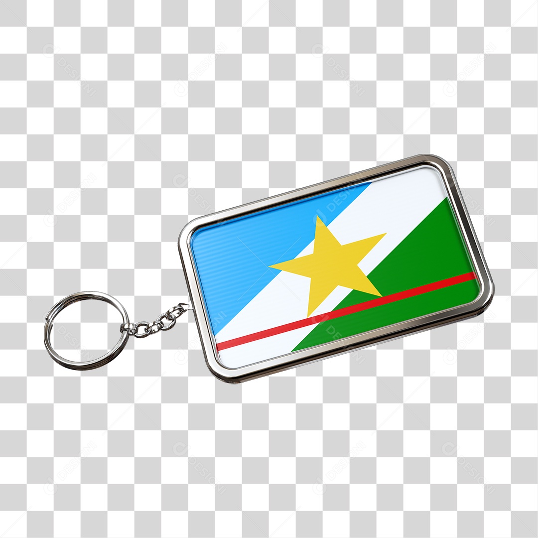 Chaveiro Bandeira PNG Transparente