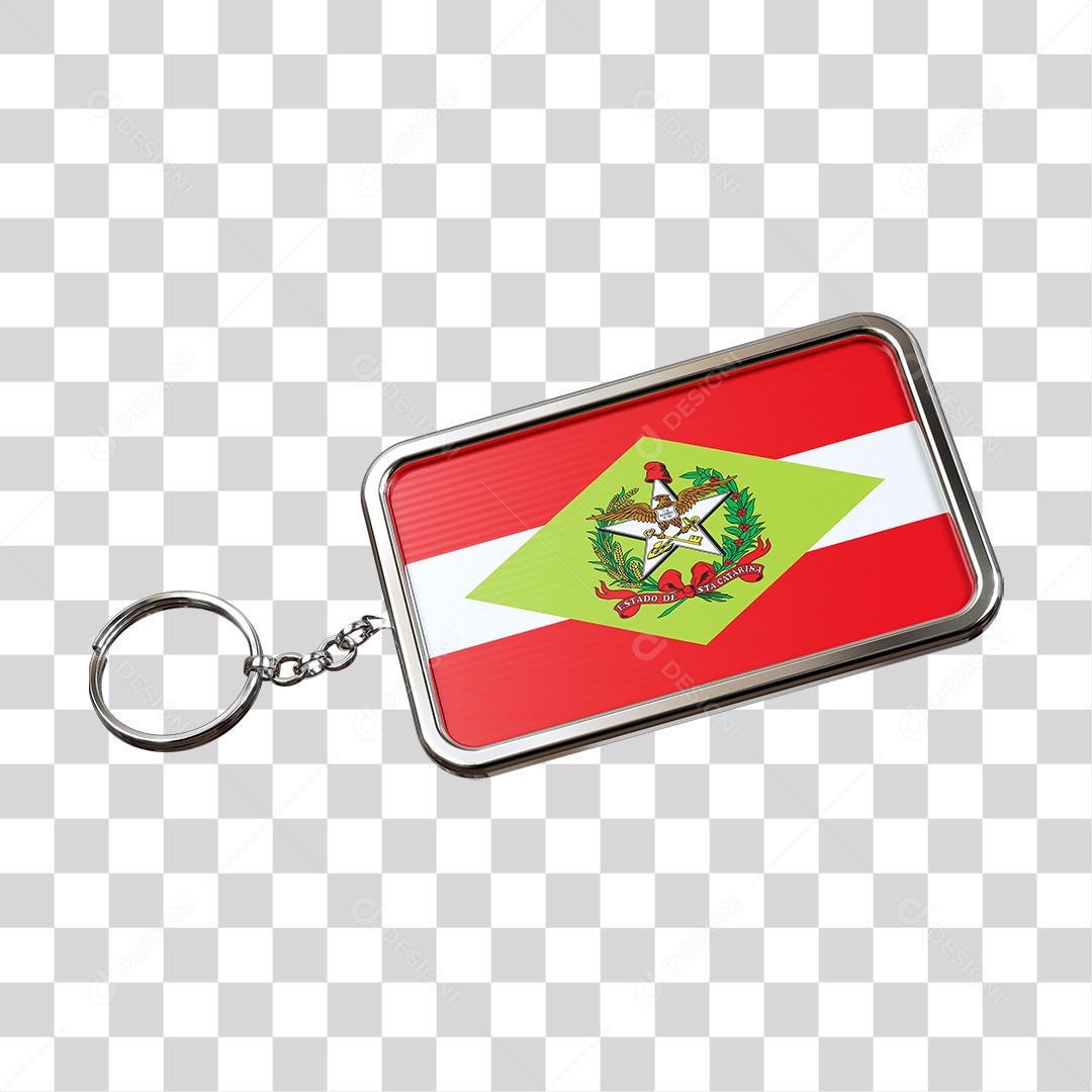 Chaveiro Bandeira PNG Transparente