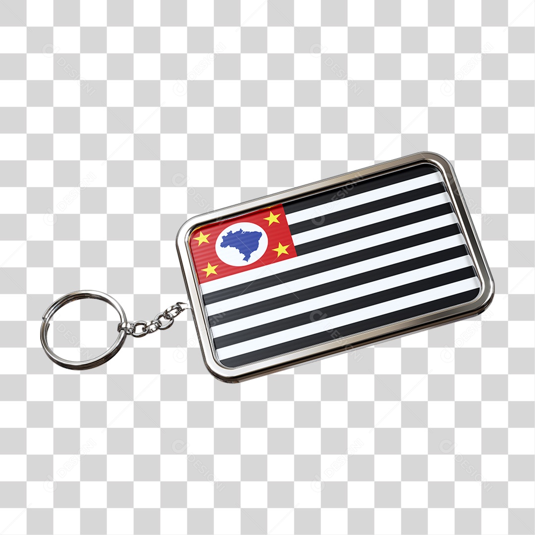 Chaveiro Bandeira PNG Transparente