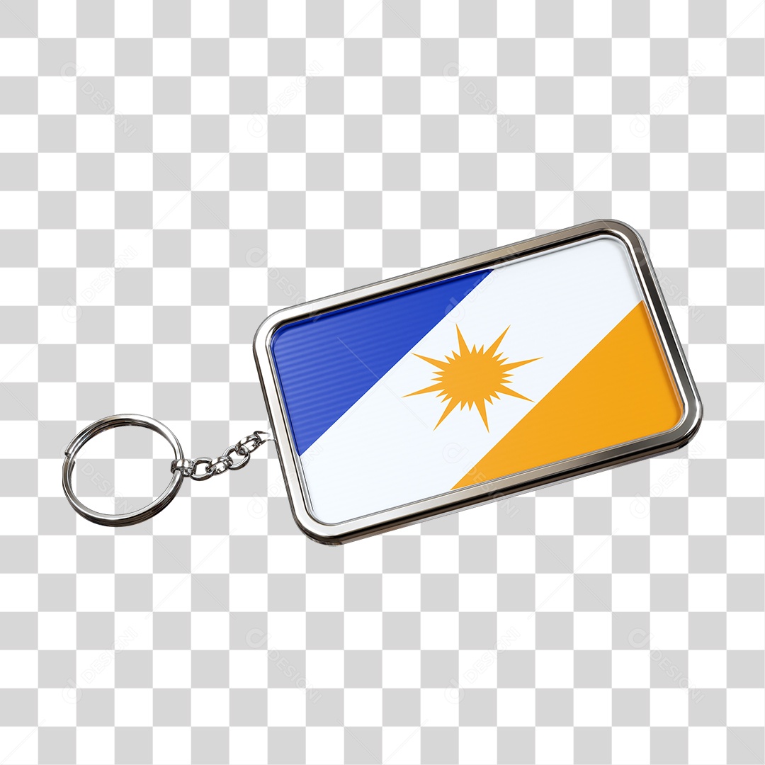 Chaveiro Bandeira PNG Transparente