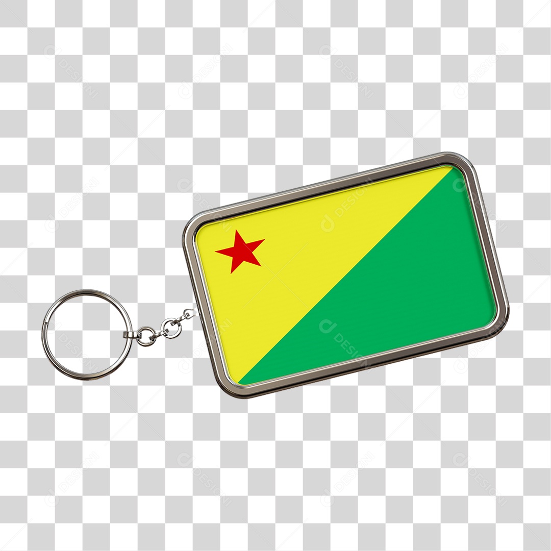 Chaveiro Bandeira PNG Transparente