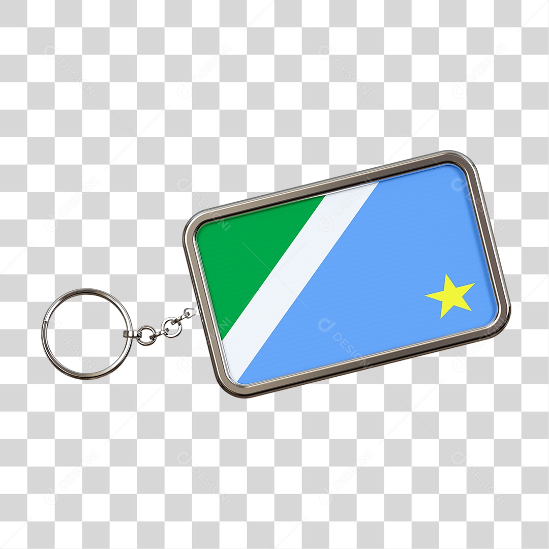 Chaveiro Bandeira PNG Transparente