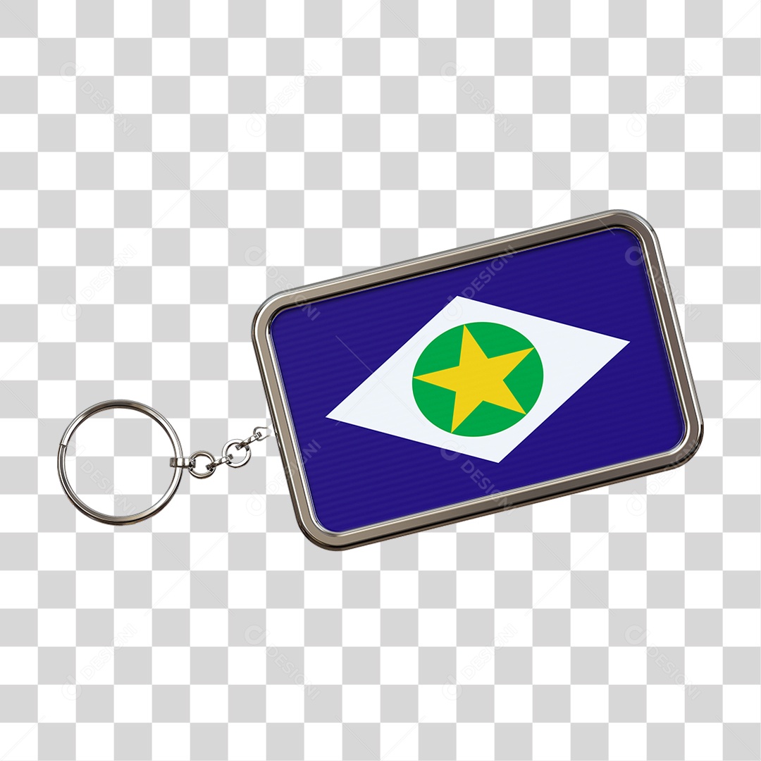 Chaveiro Bandeira PNG Transparente