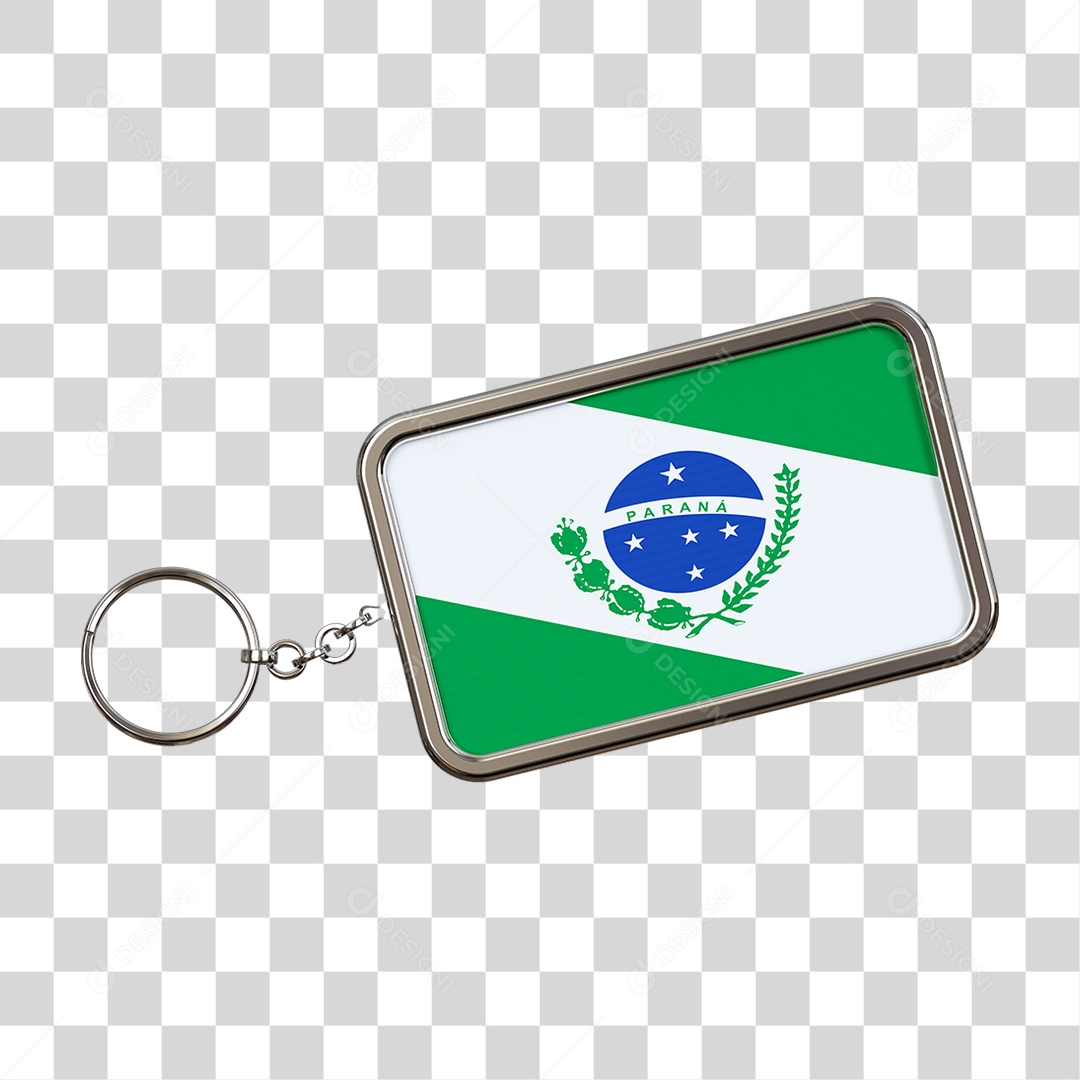 Chaveiro Bandeira PNG Transparente