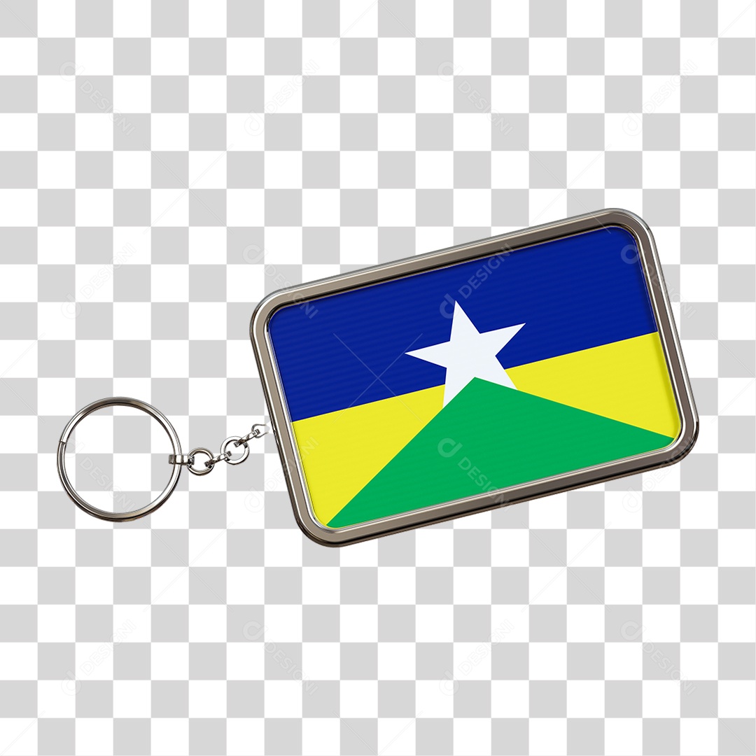 Chaveiro Bandeira PNG Transparente