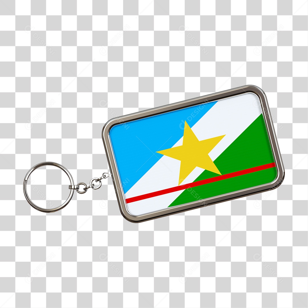 Chaveiro Bandeira PNG Transparente