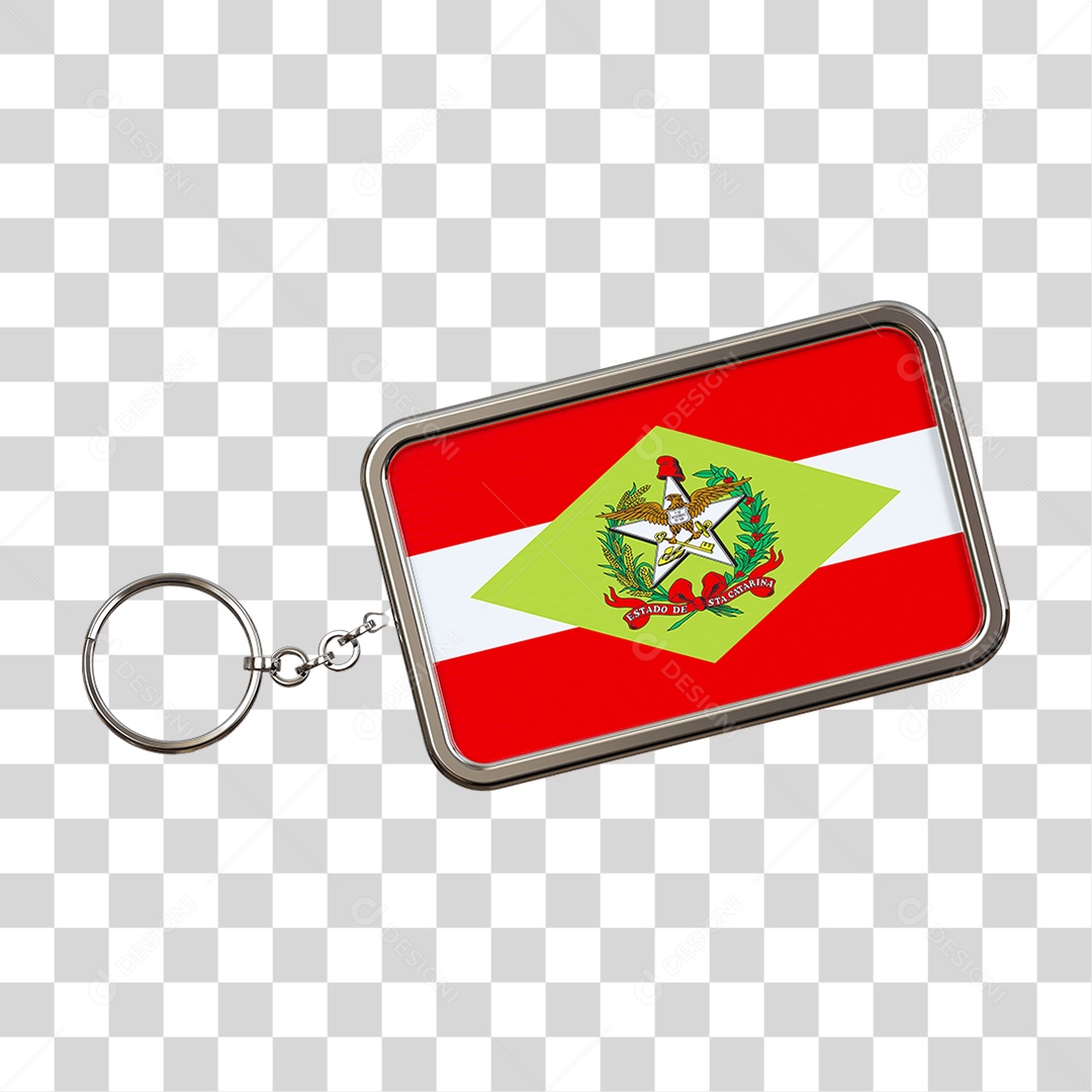Chaveiro Bandeira PNG Transparente