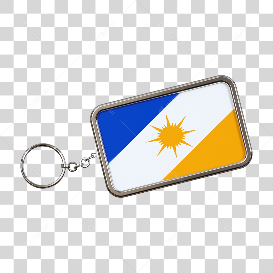Chaveiro Bandeira PNG Transparente