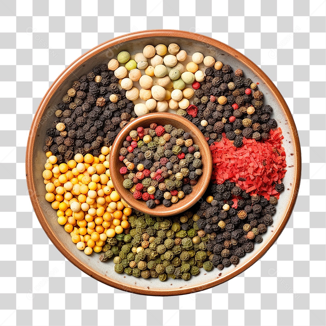 Pimentas Grãos Sementes PNG Transparente