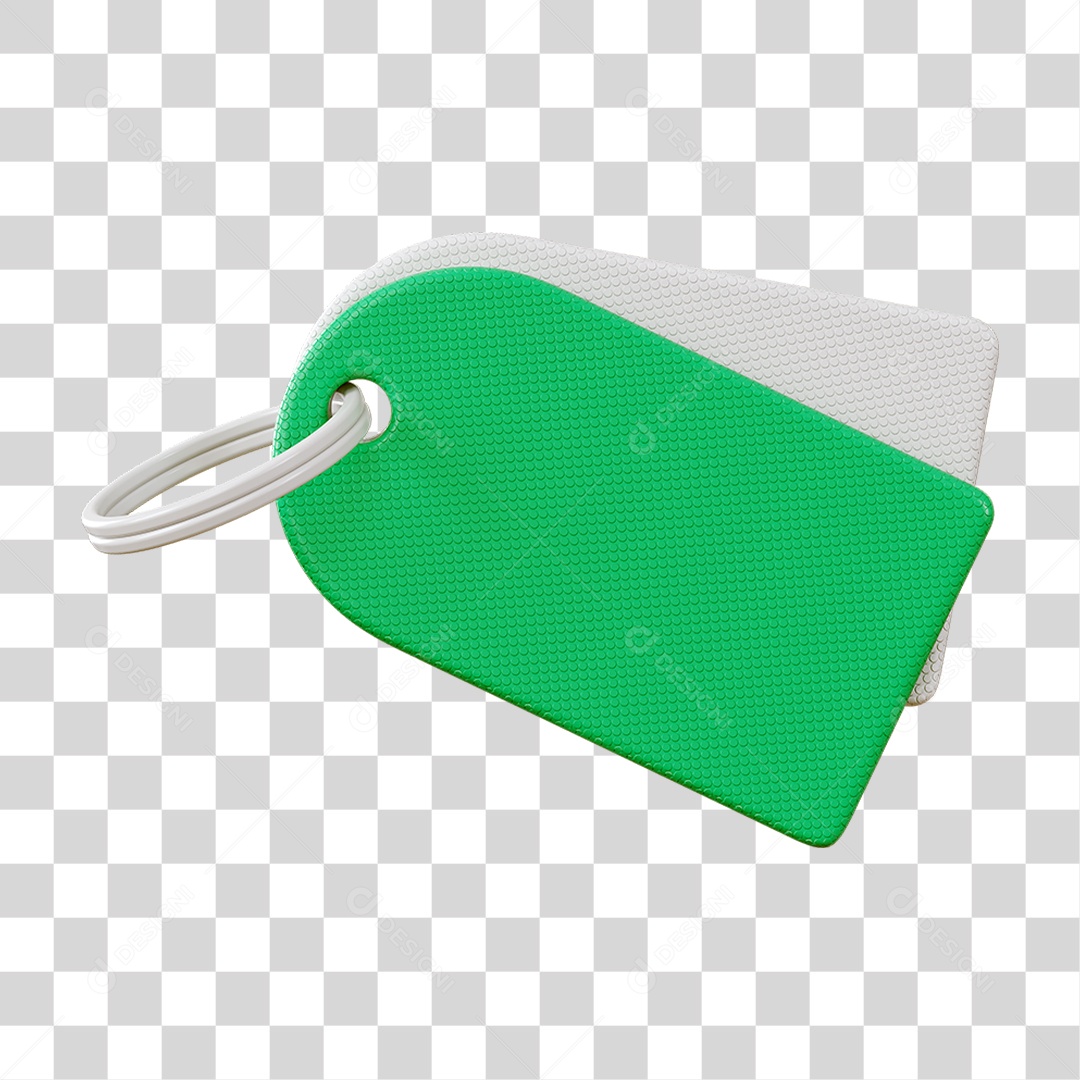 Chaveiro Duplo Porcentagem PNG Transparente