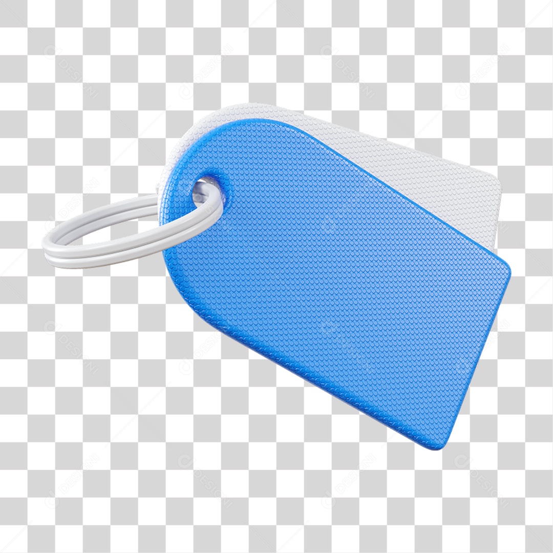 Chaveiro Duplo Porcentagem PNG Transparente