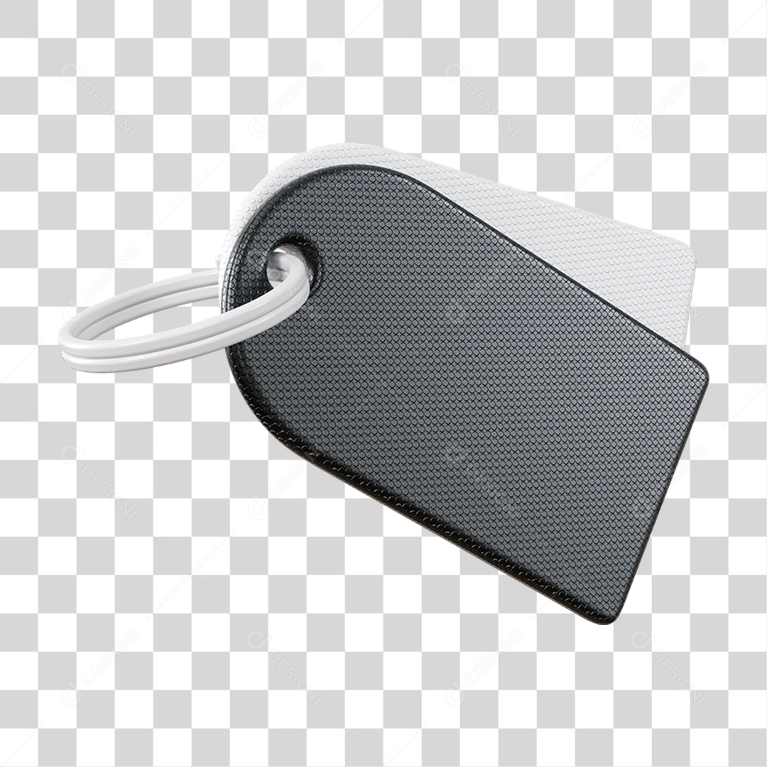 Chaveiro Duplo Porcentagem PNG Transparente