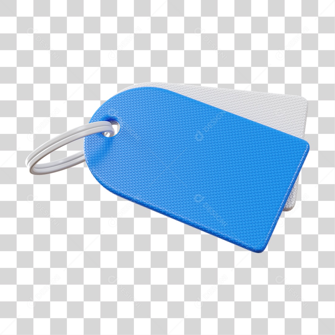 Chaveiro Duplo Porcentagem PNG Transparente