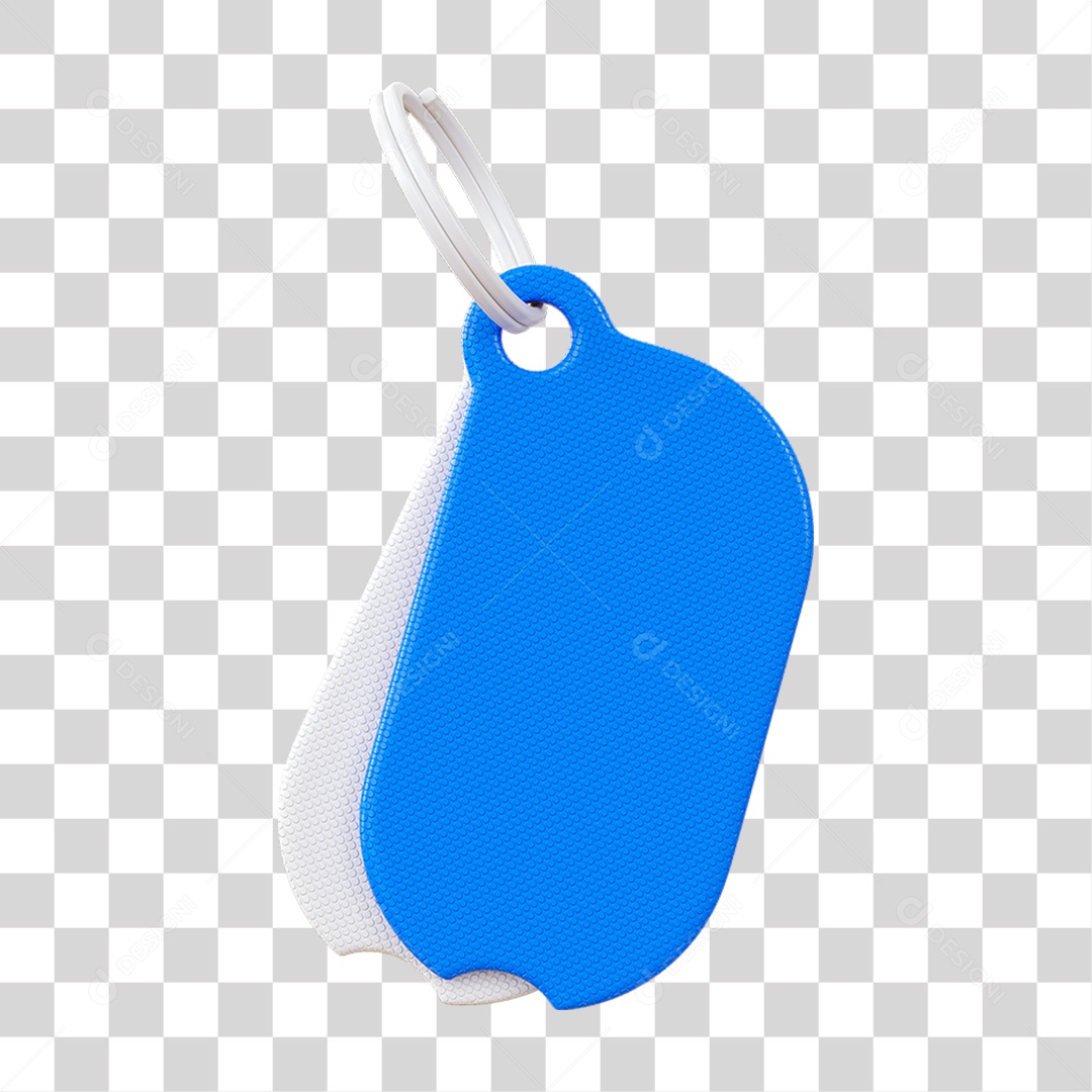 Chaveiro Duplo Porcentagem PNG Transparente